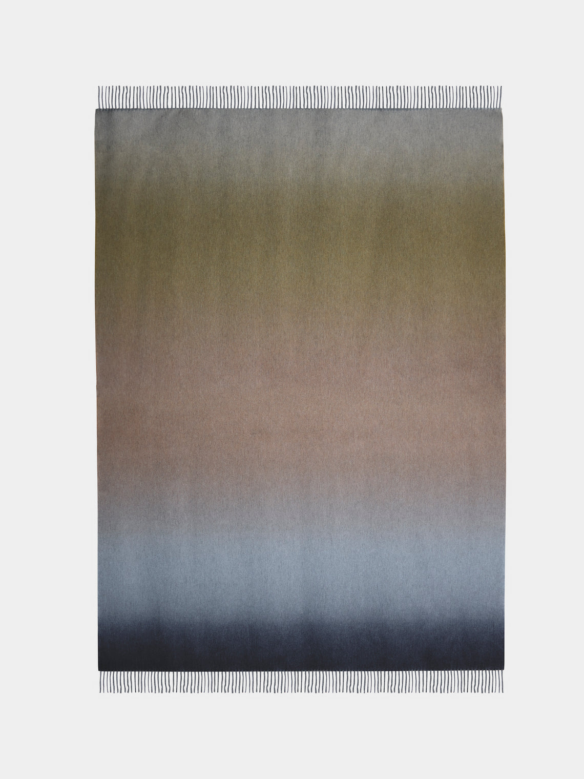 Begg x Co - Nuance Ombré Cashmere Throw (72in/1.8m) - Multiple - ABASK - 