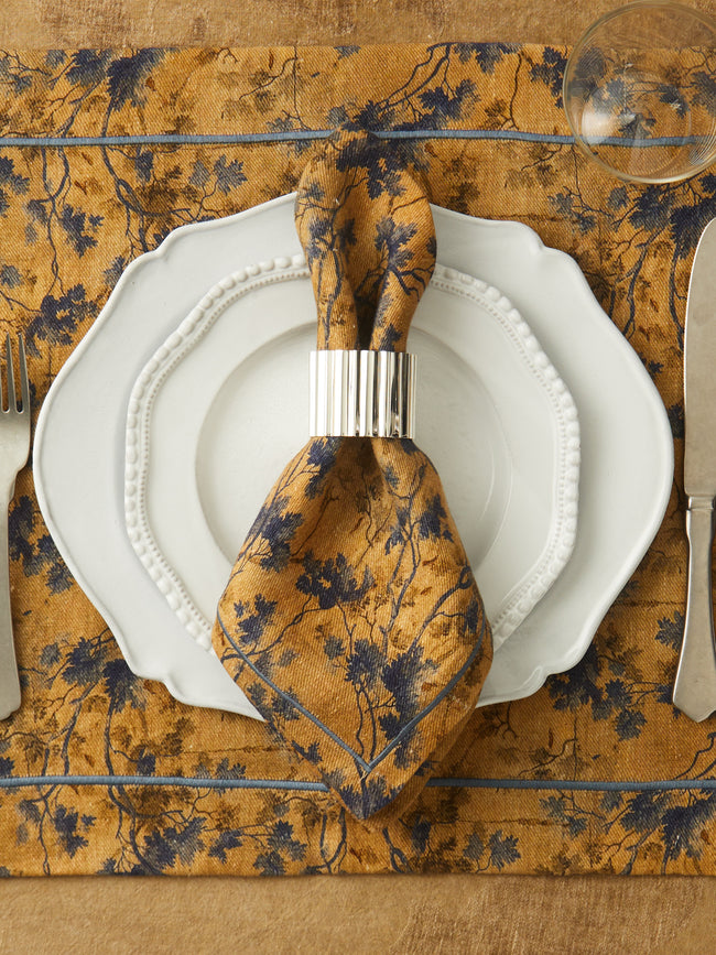 The House of Lyria - Alcedo Linen Napkins (Set of 4) -  - ABASK