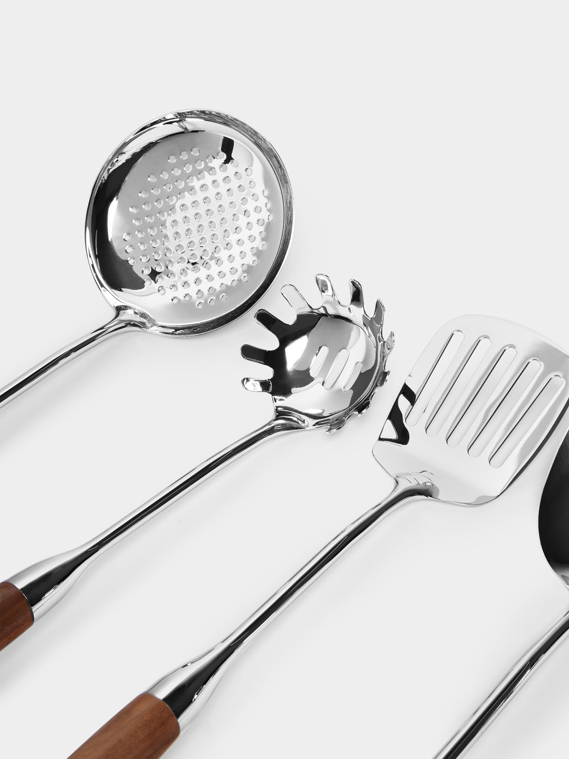 Lorenzi Milano - Walnut Cooking Utensils (Set of 5) -  - ABASK
