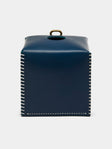 Otzi Studio - Eyelet Leather Tissue Box - Blue - ABASK - 