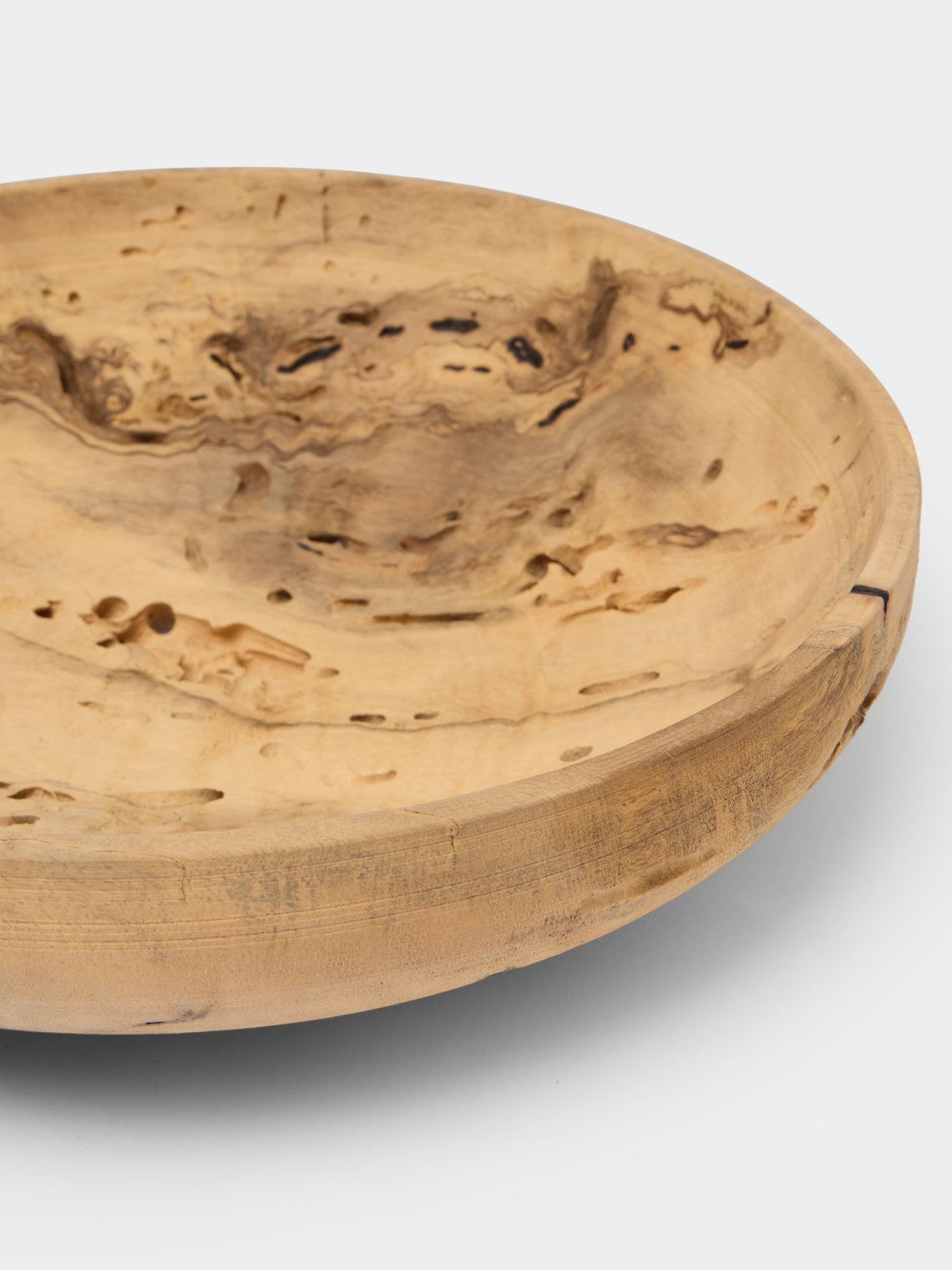 Thursday Furniture - Hand-Turned Persimmon Bowl - Natural - ABASK