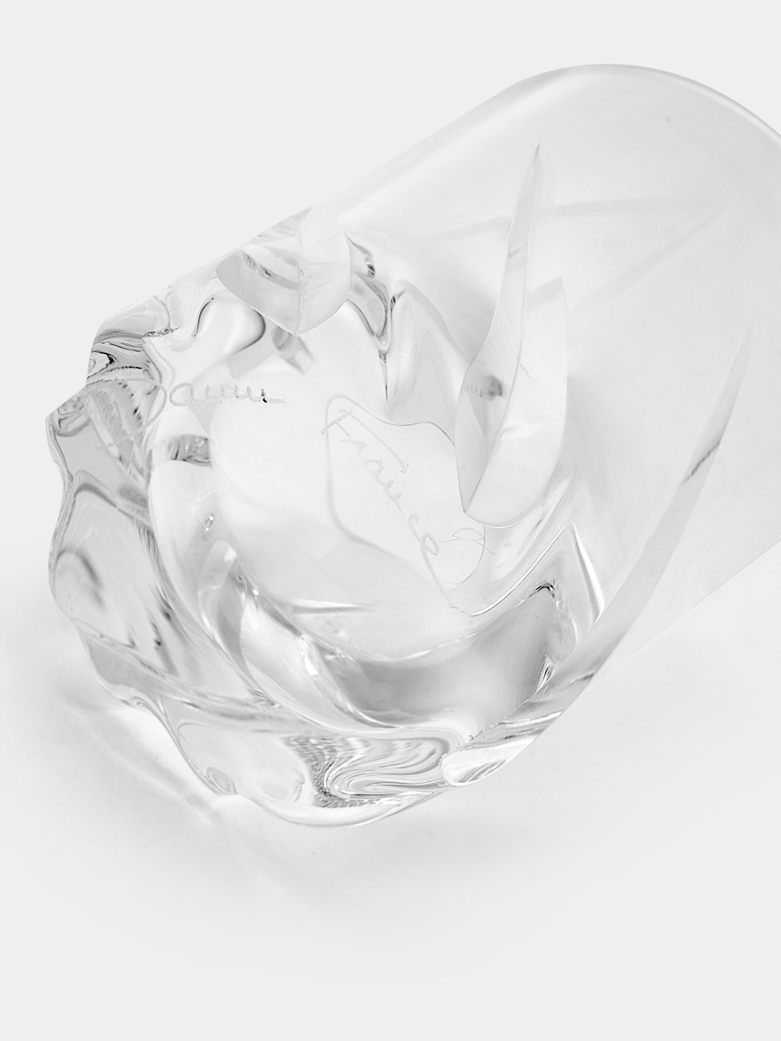 Antique and Vintage - 1950s Daum Crystal Old Fashioned Tumblers (Set of 12) - Clear - ABASK