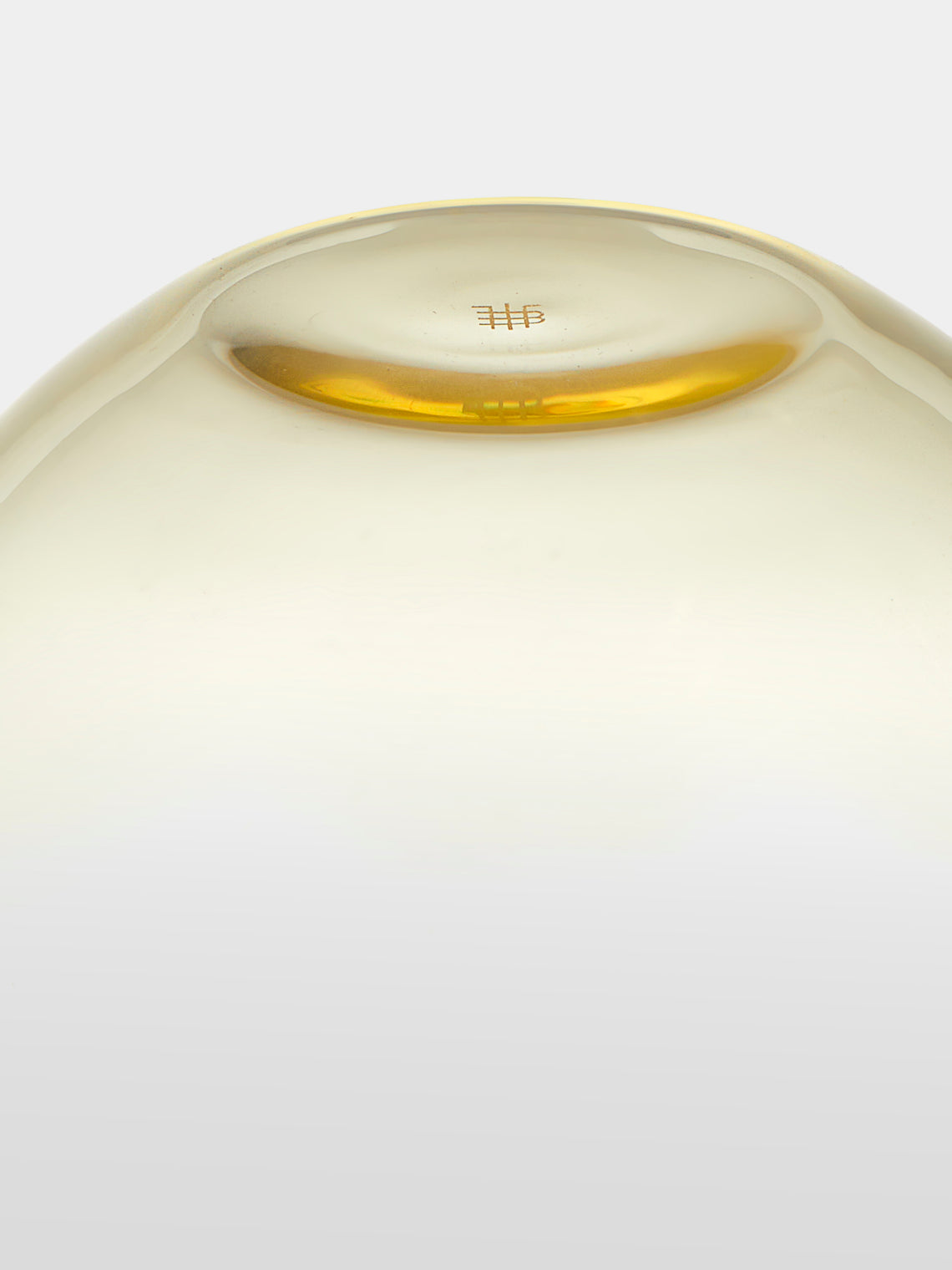Lobmeyr - BV60 Flower Crystal Bud Vase (4in/10cm) - Yellow - ABASK