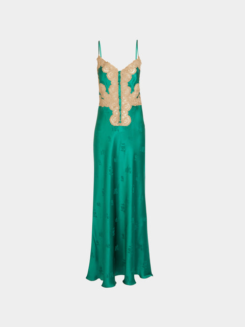 Loretta Caponi - Palmira Silk Dress -  - ABASK - 