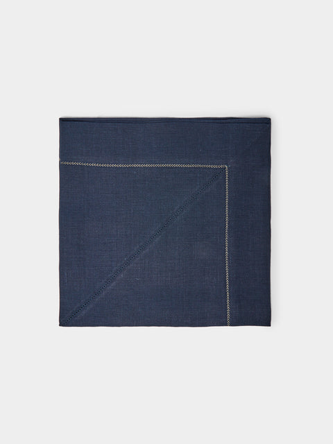 Peter Speliopoulos Projects - Hem-Stitch Linen Napkins (Set of 4) -  - ABASK - 