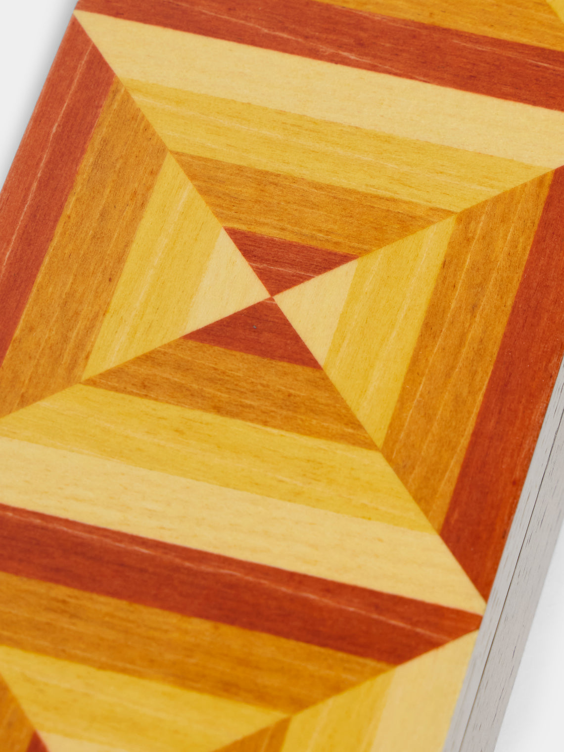 Kevin Stamper - Albers Wood Desk Box - Yellow - ABASK