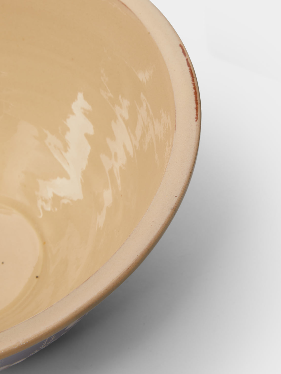 Poterie d’Évires - Flowers Hand-Painted Ceramic Salad Bowl -  - ABASK
