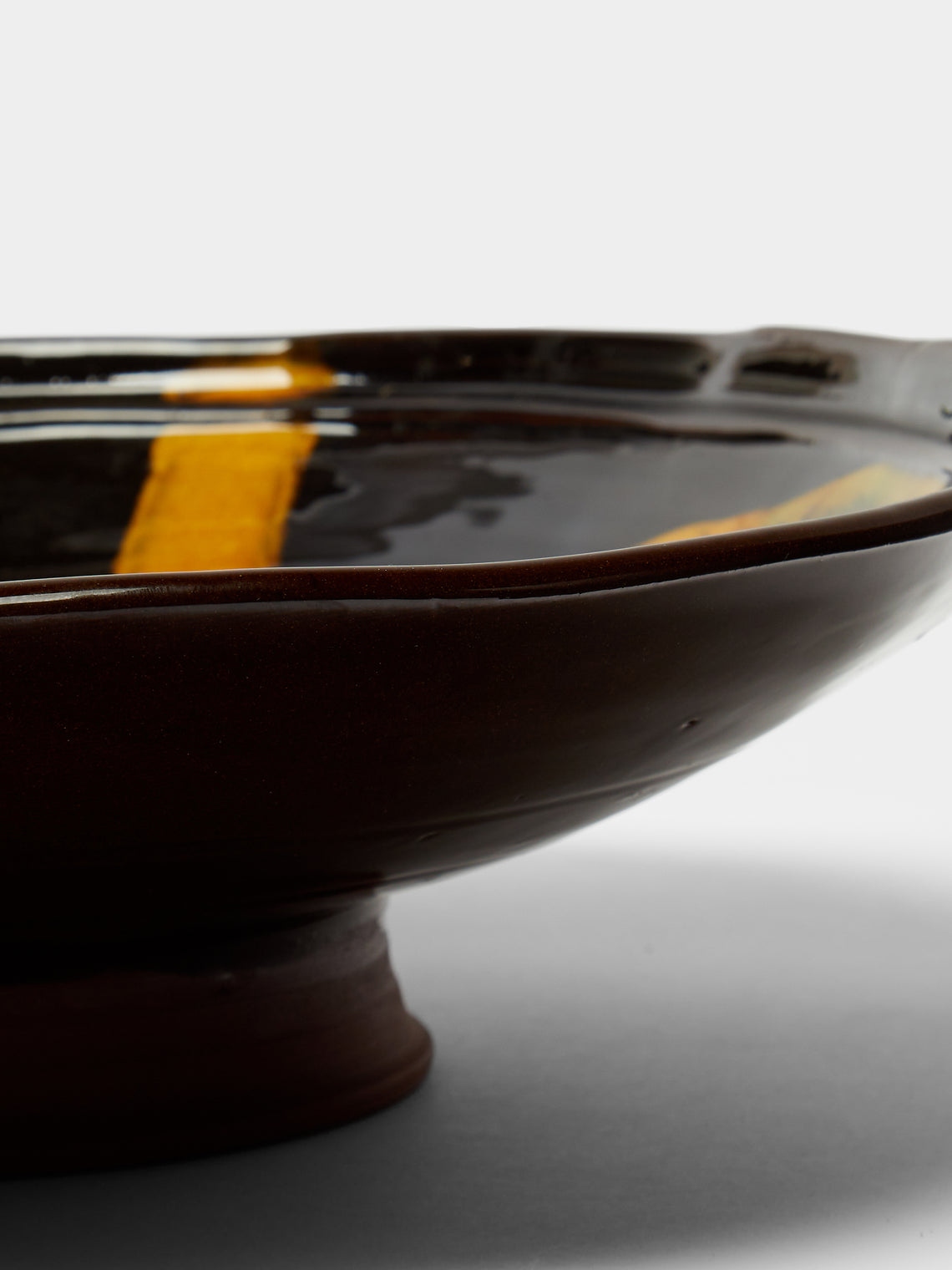 Mike Parry - Slipware Large Salad Bowl -  - ABASK