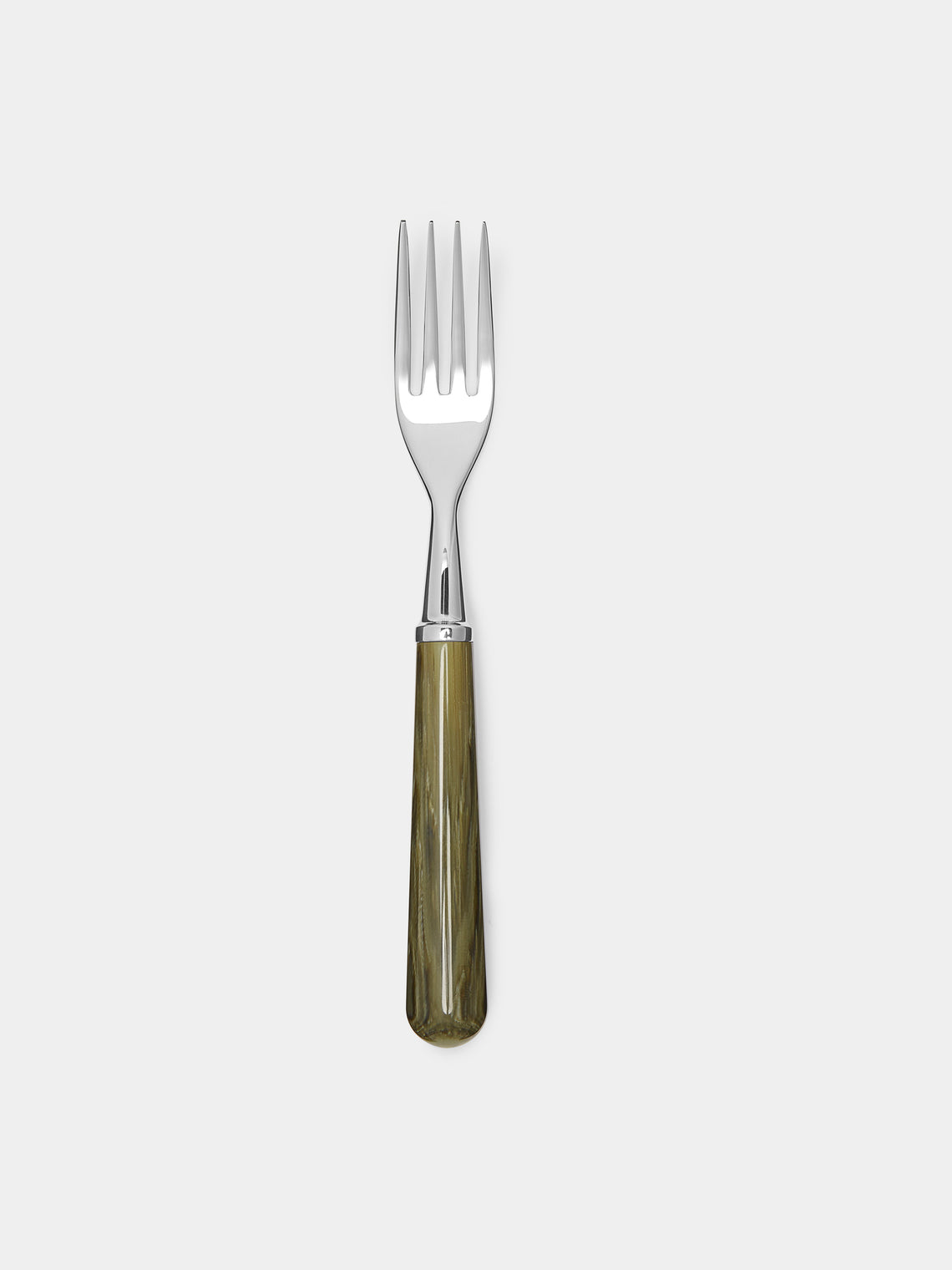 Alain Saint-Joanis - Marbled Resin Dessert Cutlery (Set of 3) - Green - ABASK