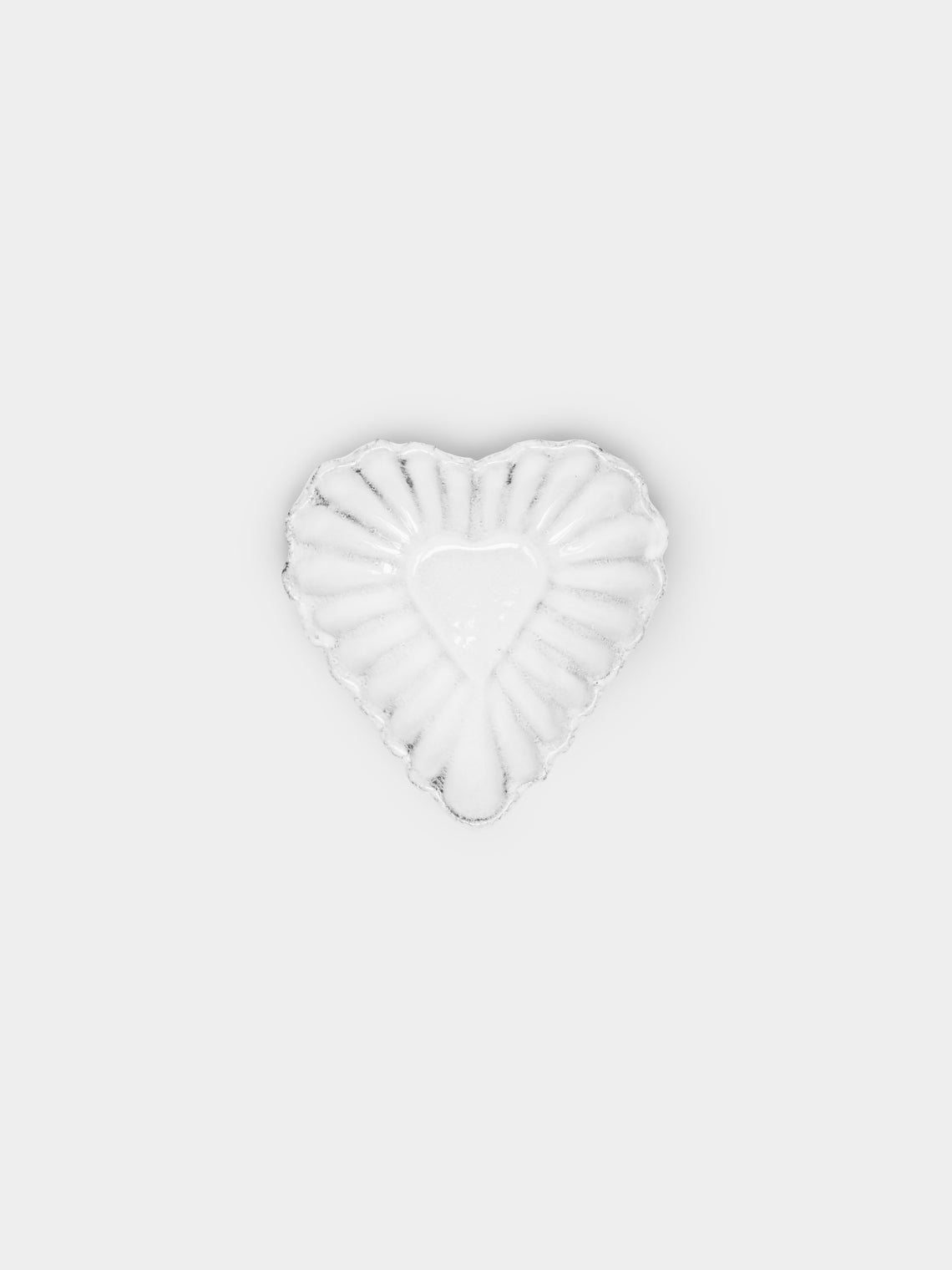 Astier de Villatte - Heart Hand-Glazed Ceramic Dish -  - ABASK - 