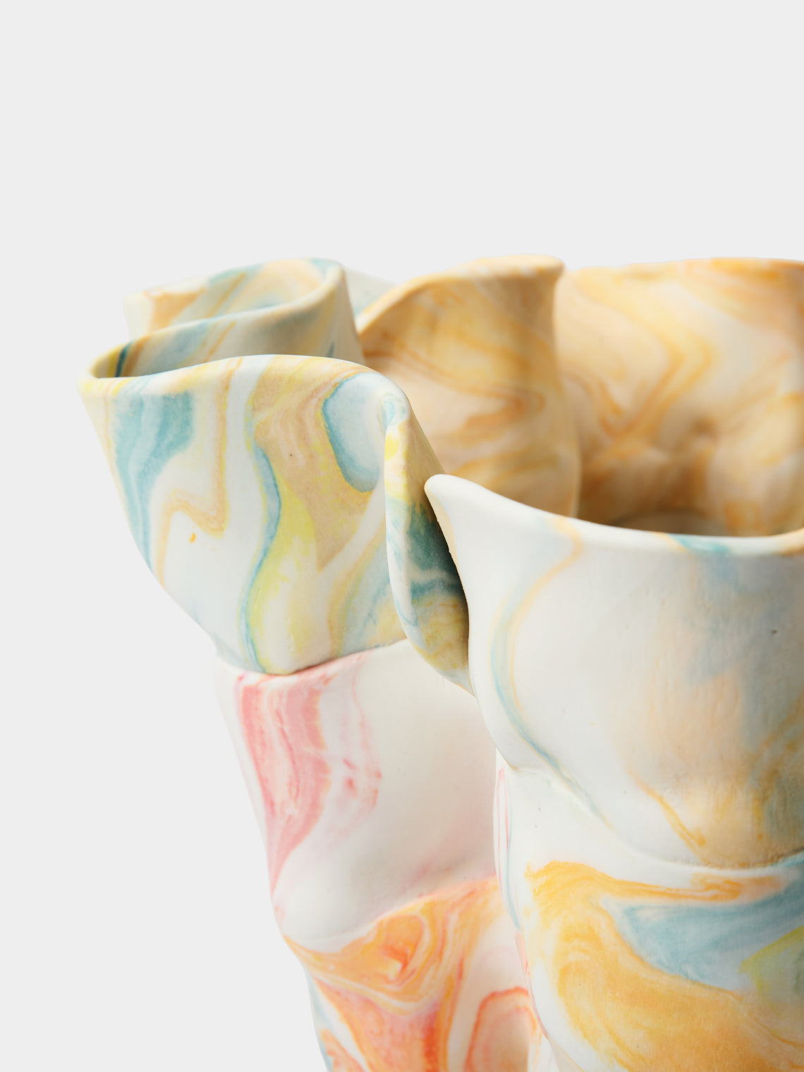 Luisa Maisel - Matte Porcelain Vase (12.5in/32cm) - Multiple - ABASK