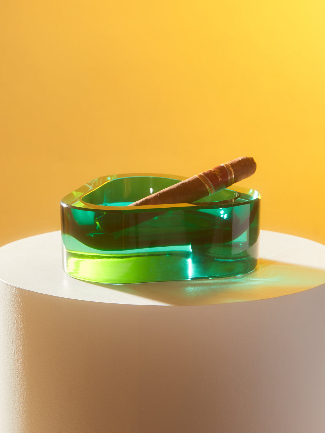 Antique and Vintage - 1960s Flavio Poli Murano Glass Ashtray -  - ABASK