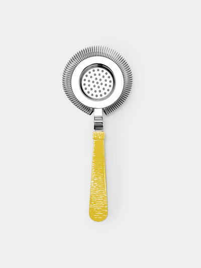 Zanetto - Enamelled Silver-Plated Cocktail Strainer -  - ABASK - 