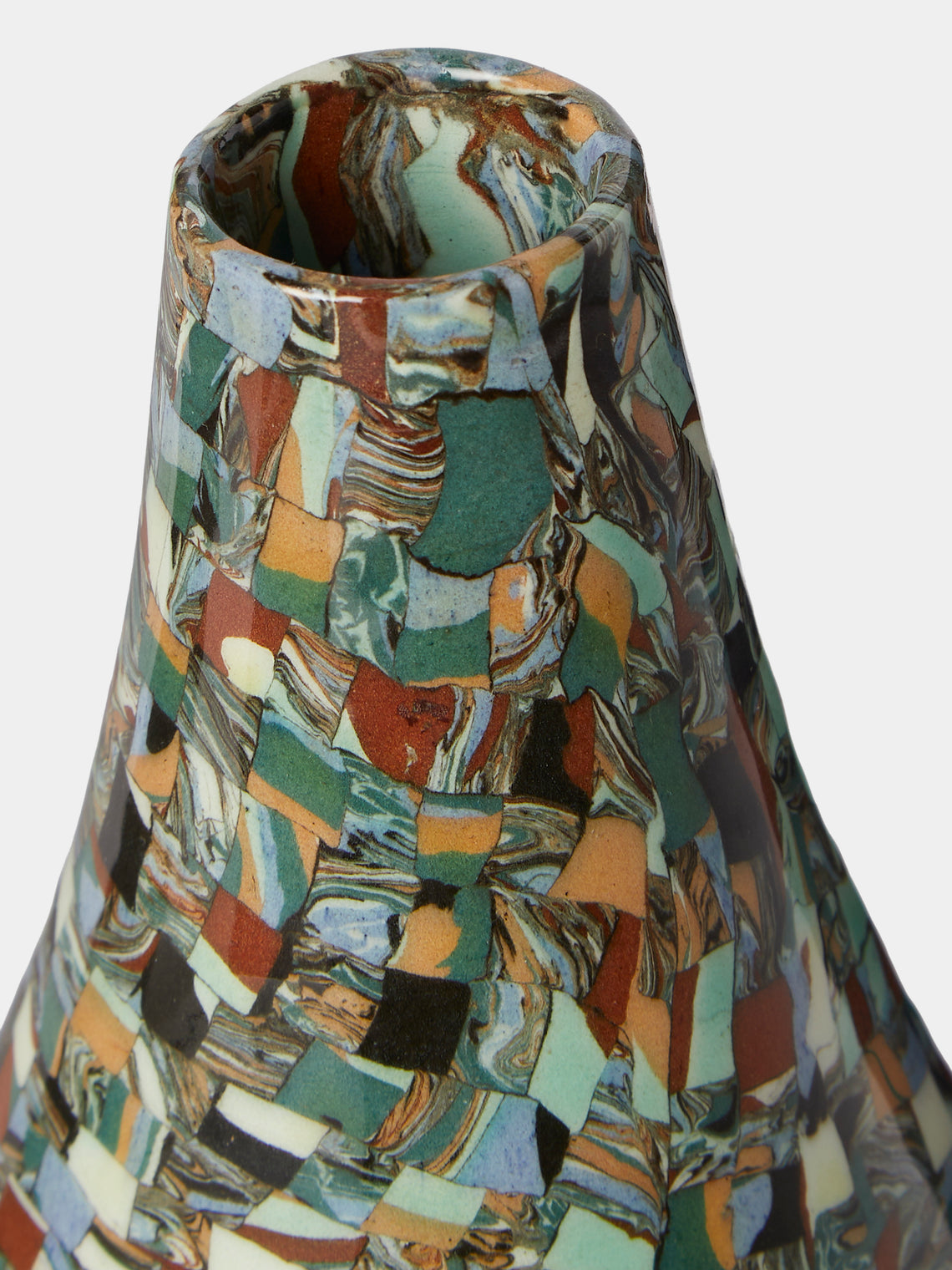 Antique and Vintage - 1950s Jean Gerbino Ceramic Vase (10in/25cm) - Multiple - ABASK