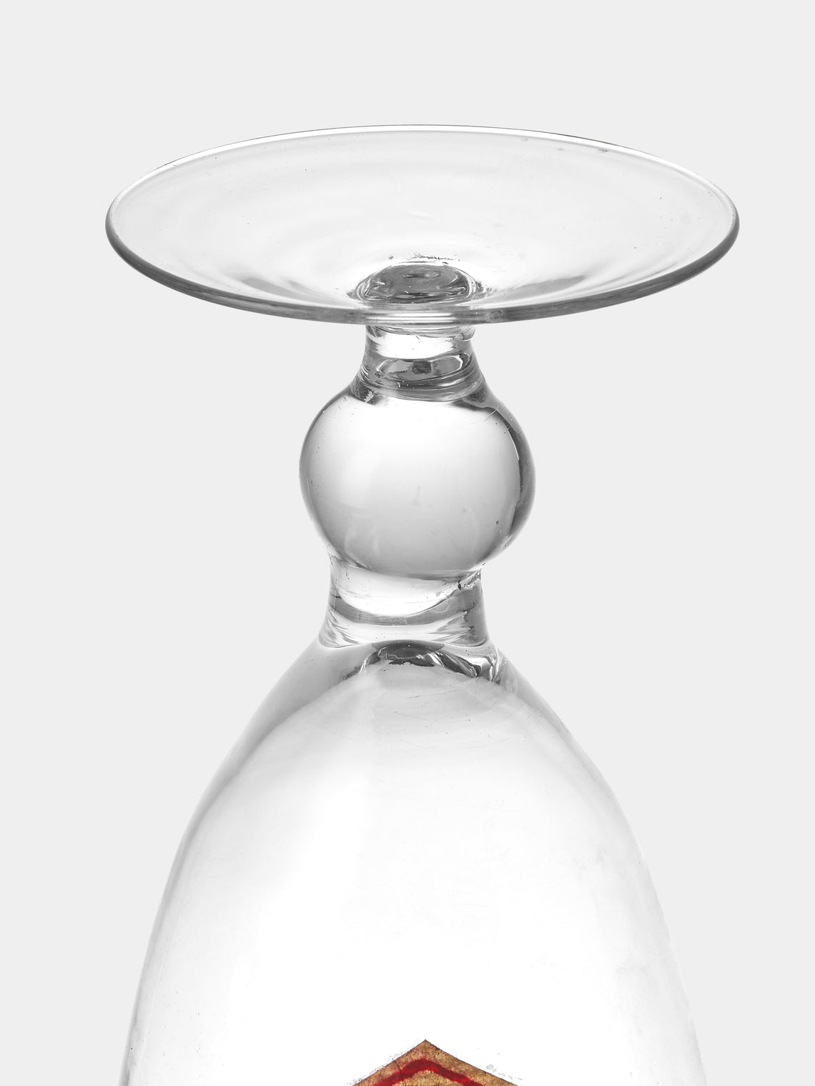 Antique and Vintage - Early-20th-Century Venetian Glass Lidded Apothecary Jar - White - ABASK