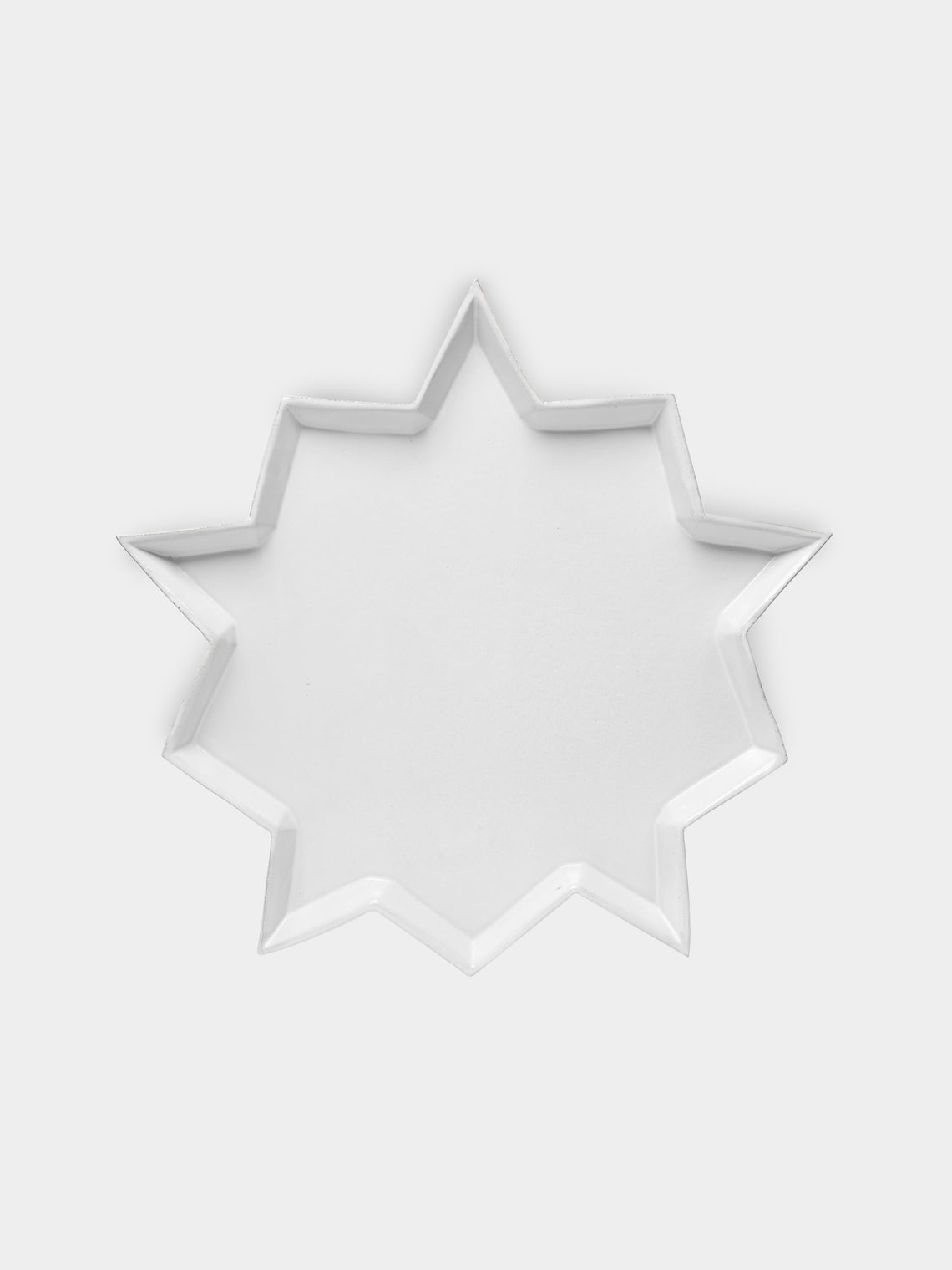 Astier de Villatte - Etoile Dinner Plate -  - ABASK - 