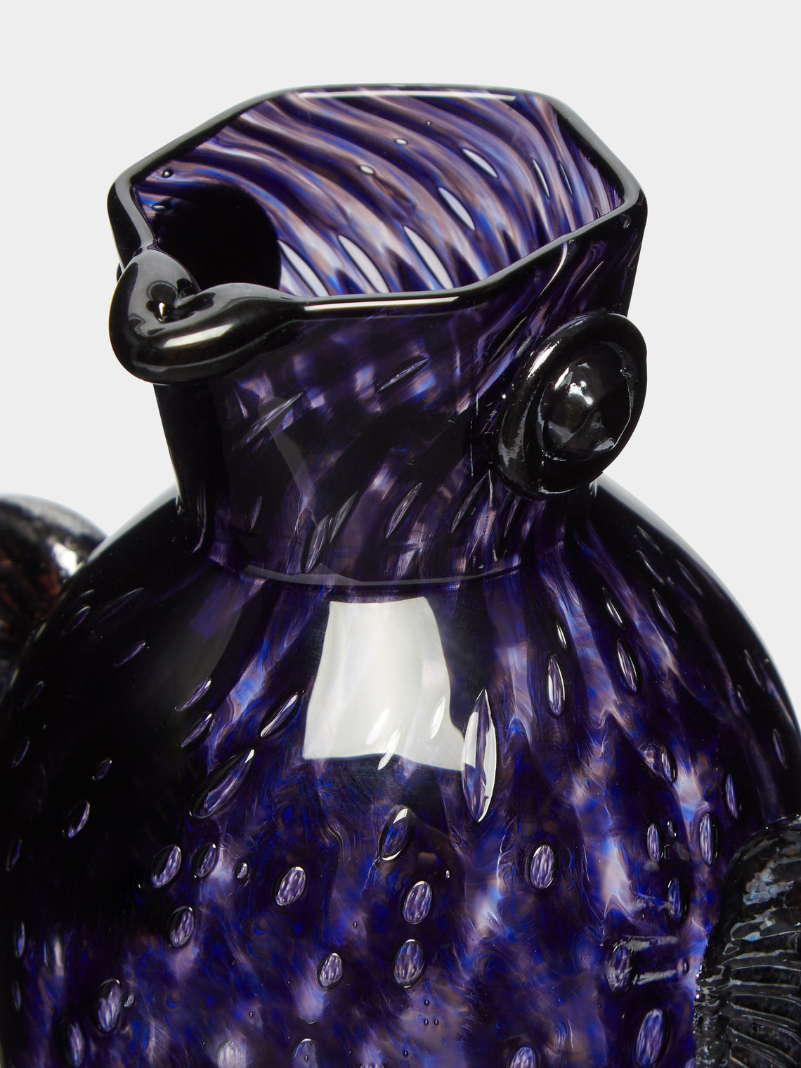 Stewart Hearn - Crow Hand-Blown Glass Jug -  - ABASK