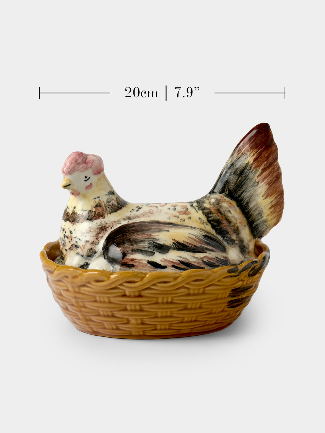 Antique and Vintage - 1940s Ceramic Chicken Dish - Multiple - ABASK