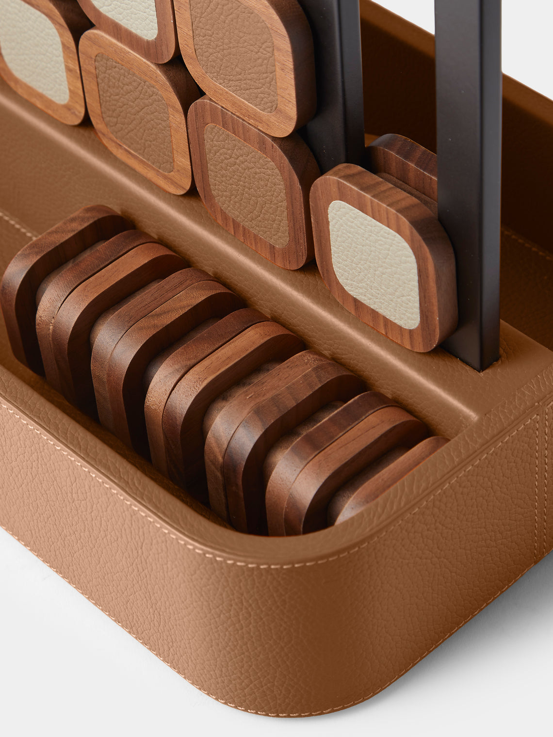 Giobagnara x Poltrona Frau - Leather Connect Four Set - Tan - ABASK
