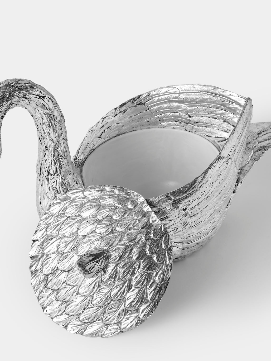 Antique and Vintage - 1970s Mauro Manetti Duck Silver-Plated Ice Bucket - Silver - ABASK