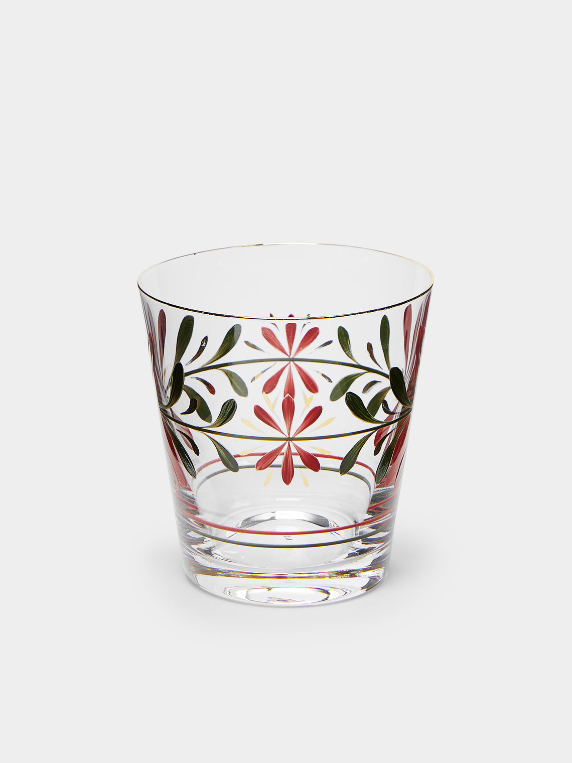 Los Vasos de Agua Clara - Zermatt Hand-Painted Tumblers (Set of 4) -  - ABASK
