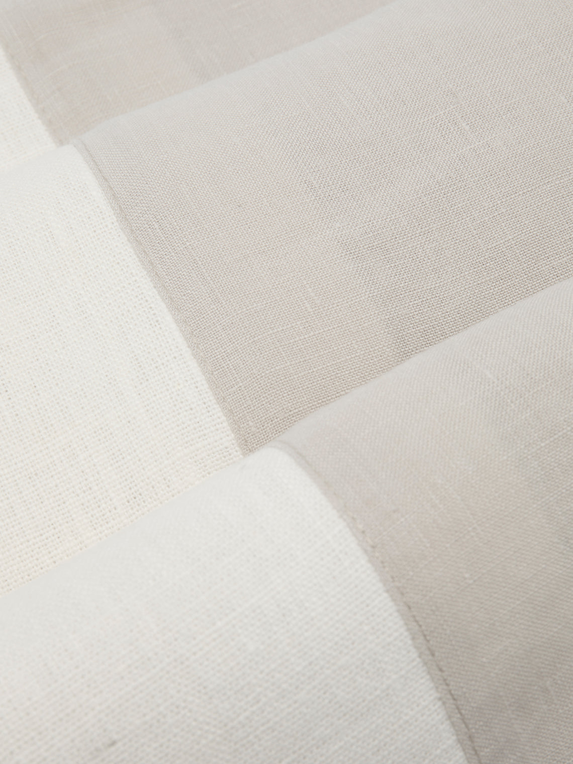 Borgo delle Tovaglie - Bauhaus Linen Rectangular Tablecloth - Natural - ABASK