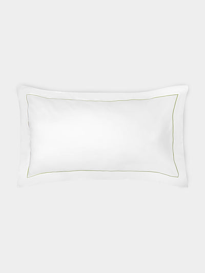 Loretta Caponi - Hand-Embroidered Cotton King-Size Pillowcases (Set of 2) -  - ABASK - 