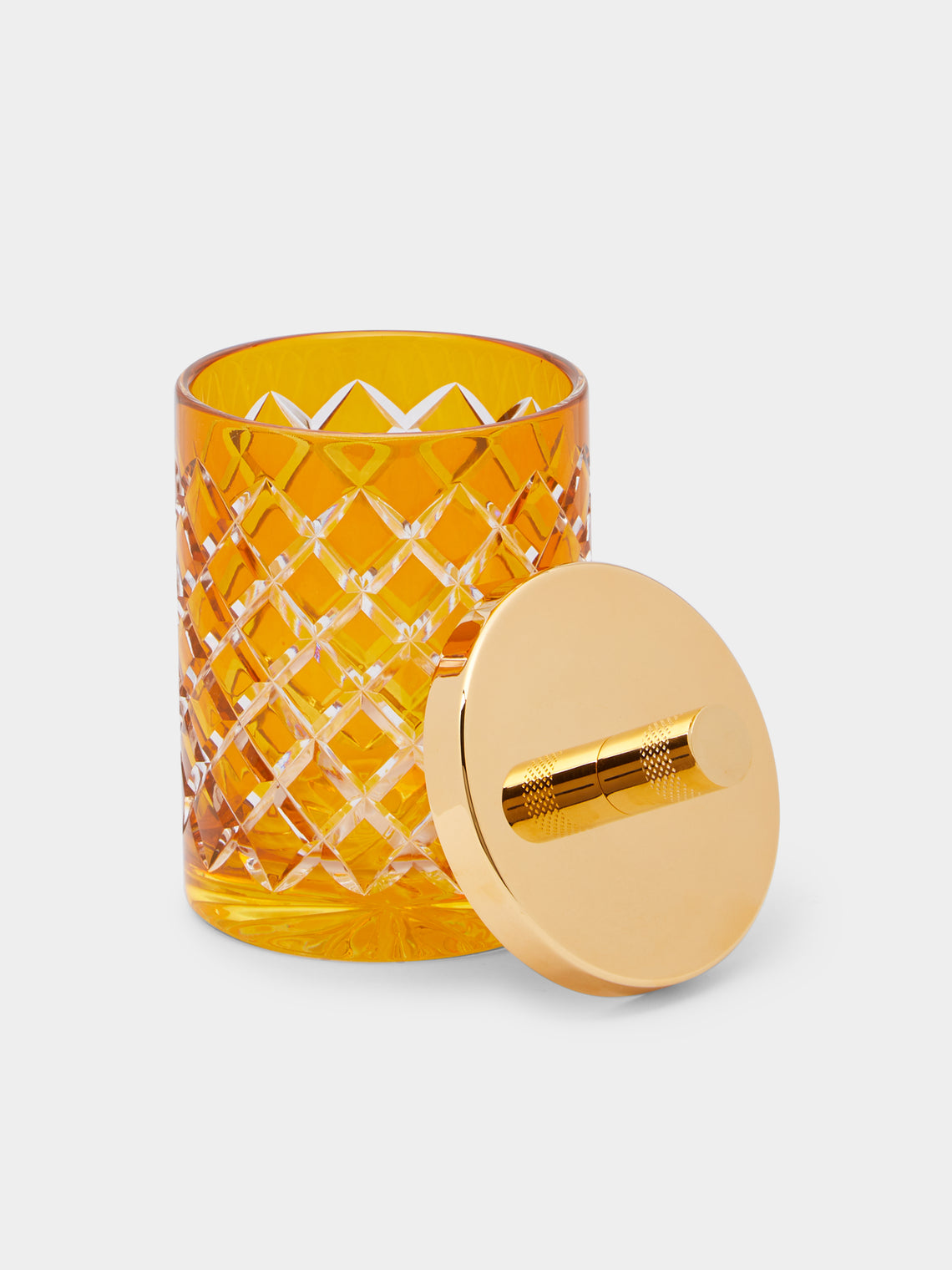 Zodiac London - Cut Crystal Lidded Jar -  - ABASK