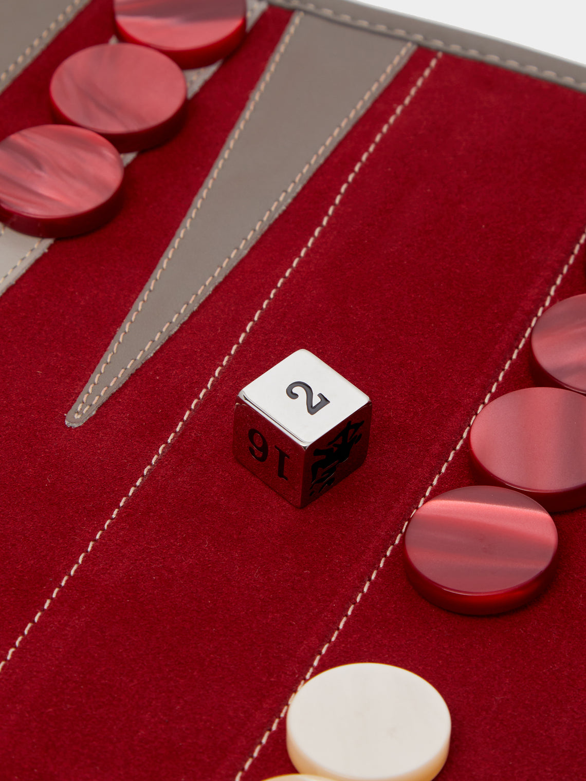 Hector Saxe - Leather Travel Backgammon Set -  - ABASK