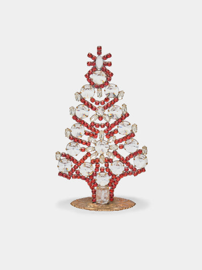 Antique and Vintage - 1930s Czech Jewelled Small Christmas Tree -  - ABASK - 