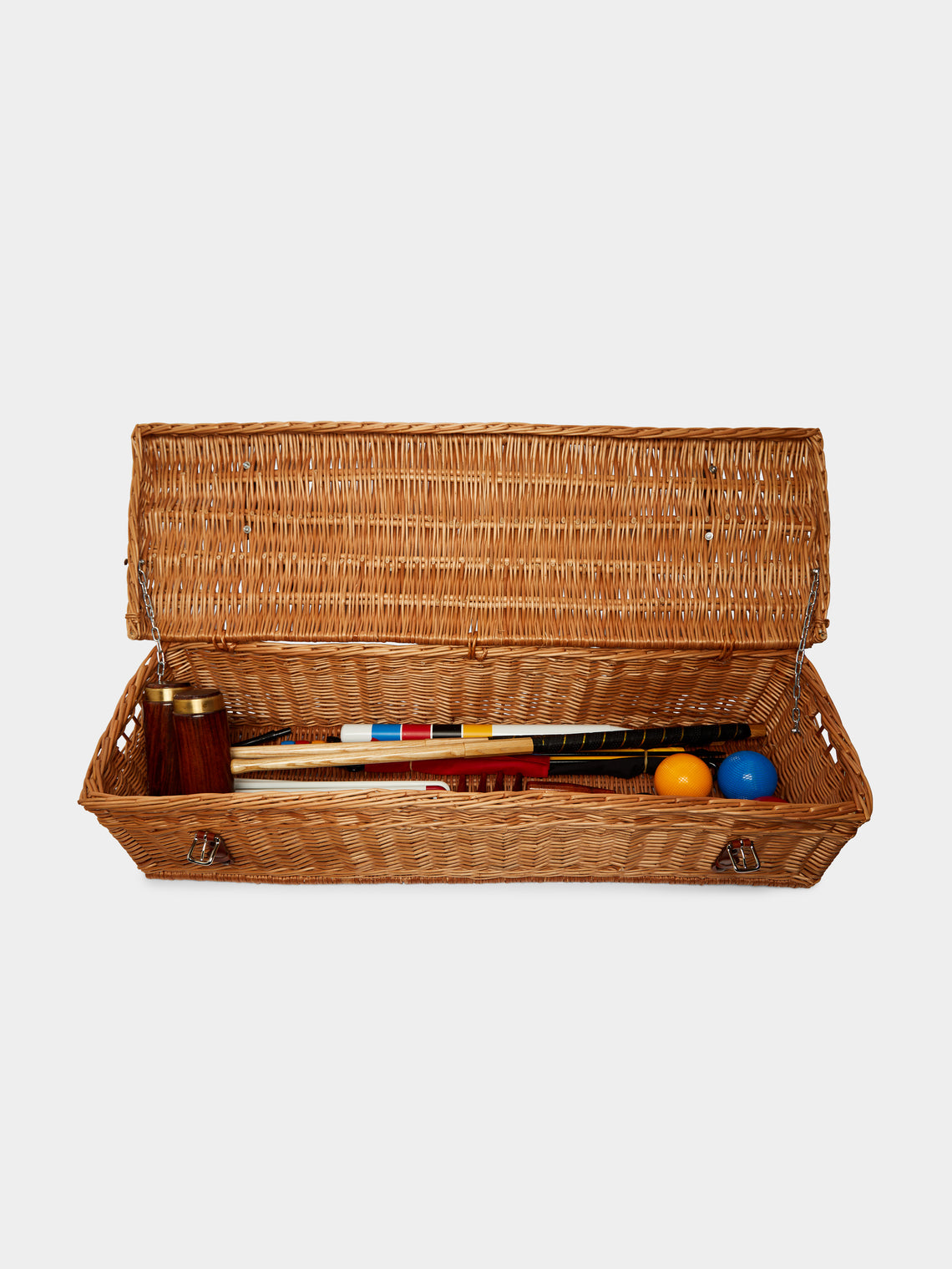 Geoffrey Parker - Wicker Croquet Set -  - ABASK
