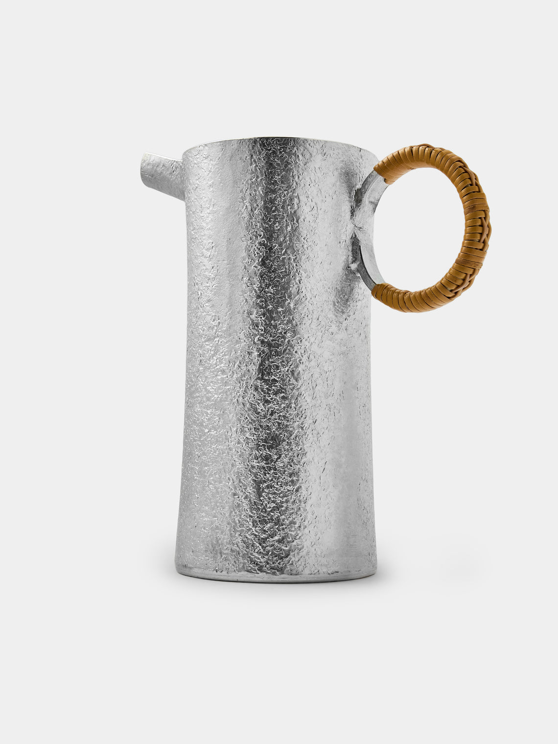 Seikado - Chirori Textured Pewter Sake Warmer (12oz/360ml) - Silver - ABASK