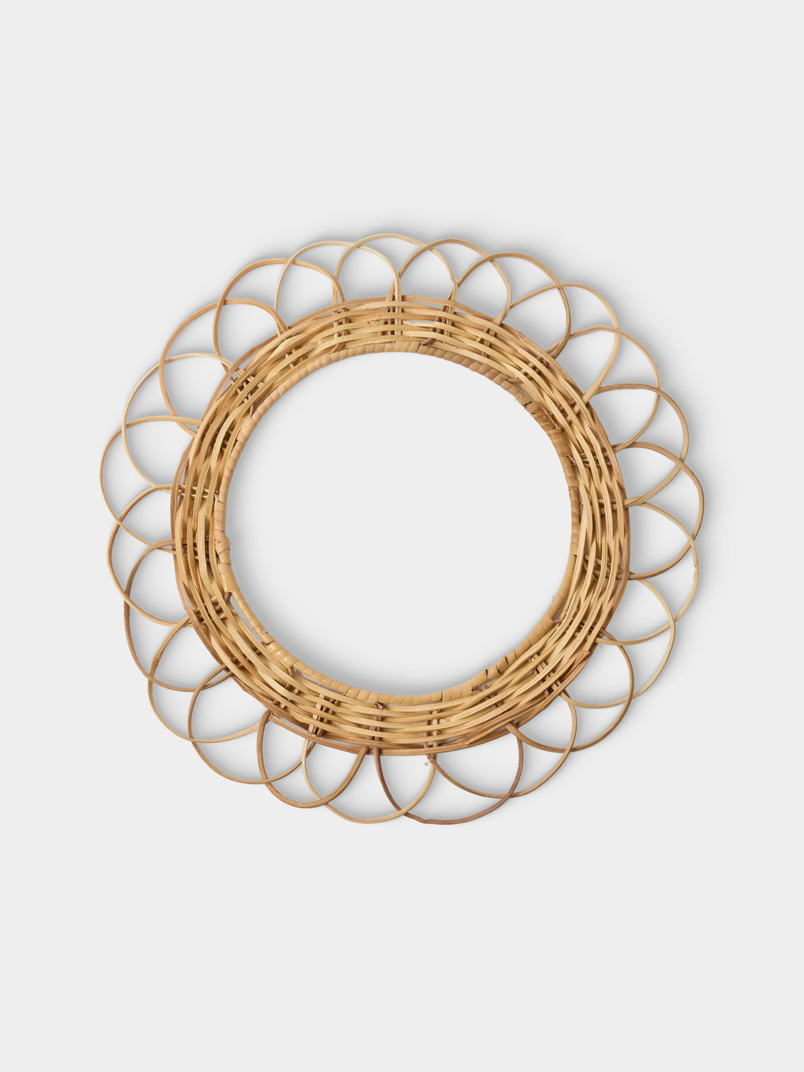 Artesanías del Atlántico - | Set of 4 | Bejuco Handwoven Palm Ring Placemats - Natural - ABASK - 
