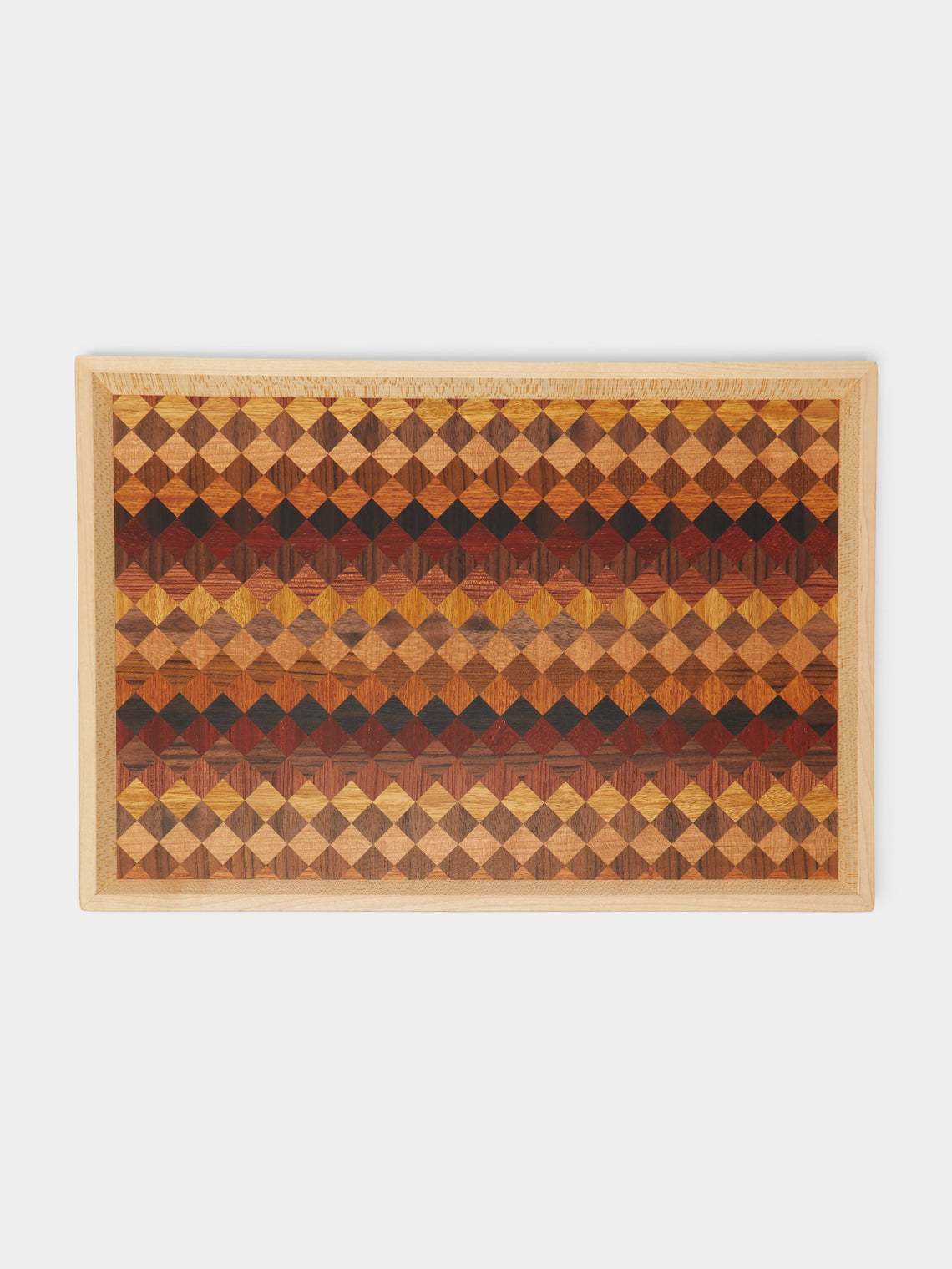 Mori Kougei - Poke Wood Rectangular Tray -  - ABASK - 