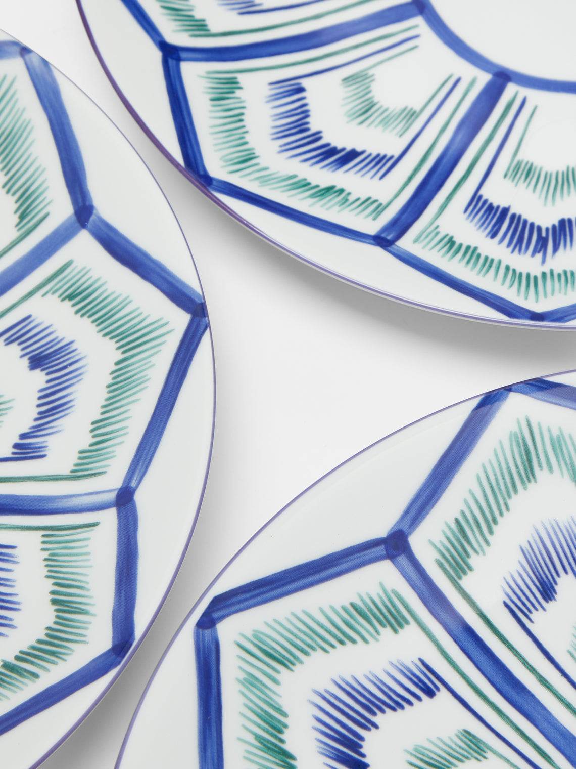 Molecot - Mallorca Porcelain Dinner Plates (Set of 4) -  - ABASK