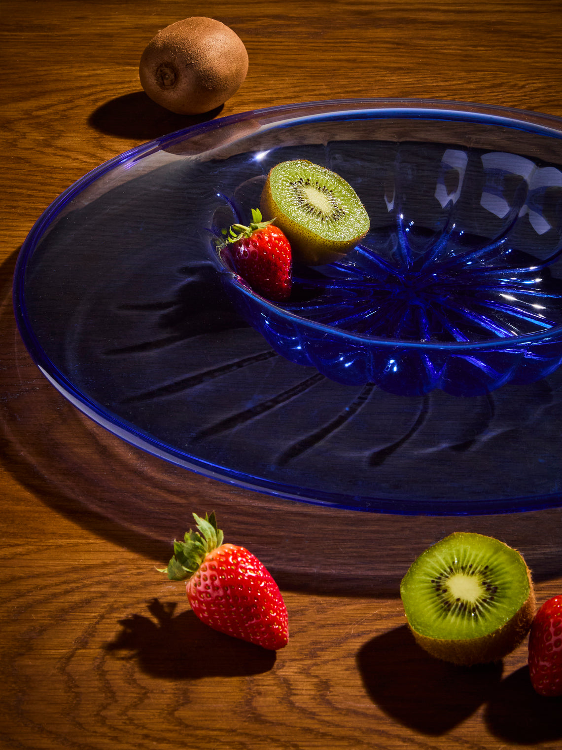 Antique and Vintage - 1925 Vittorio Zecchin for Cappellin & Co. Glass Bowl - Blue - ABASK