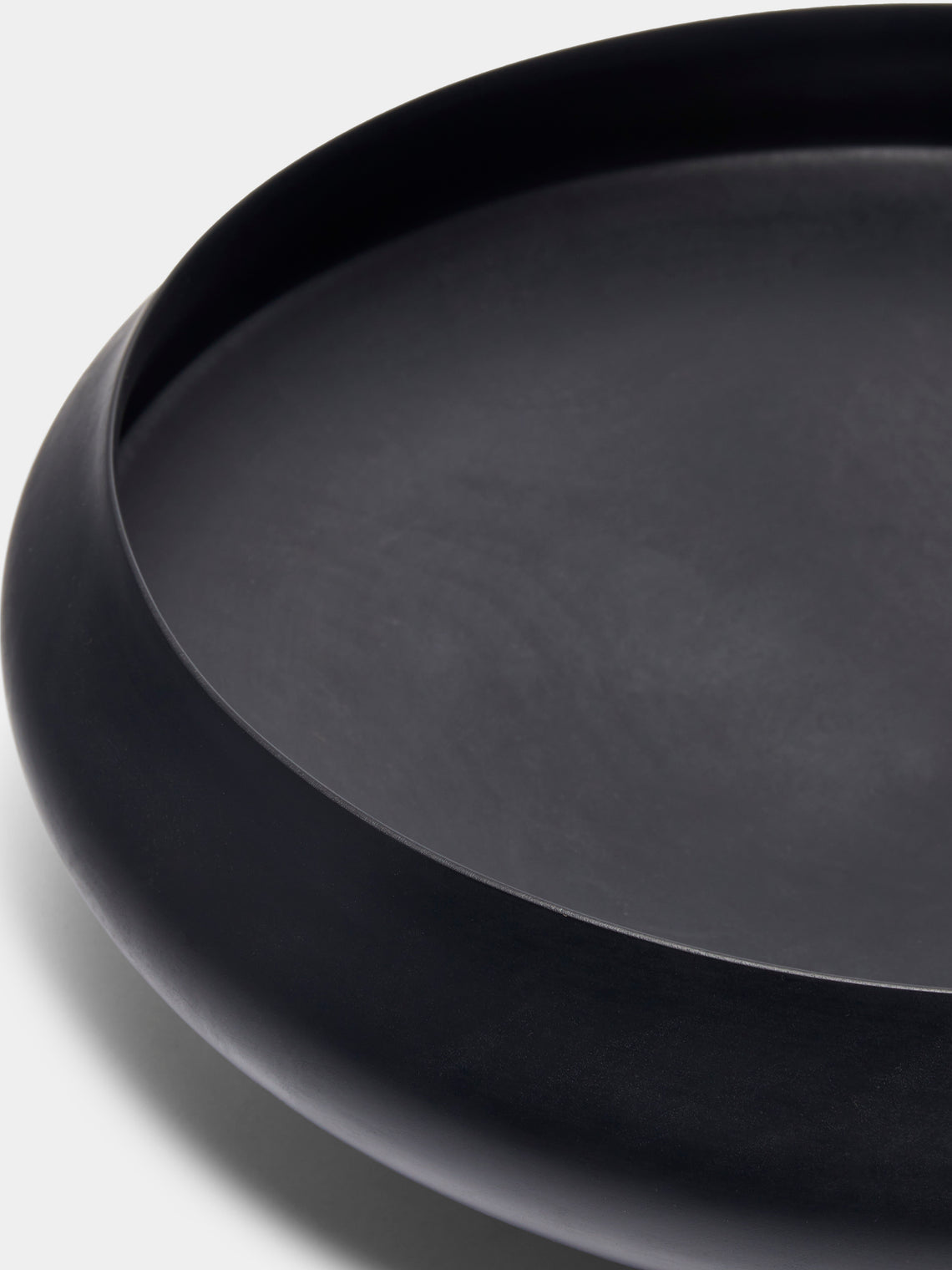 Abigail Castaneda - Lacuna 3 Graphite Maple Wood Bowl - Black - ABASK