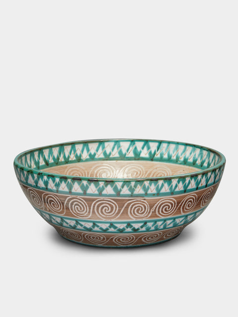 Antique and Vintage - 1950s Robert Picault Ceramic Salad Bowl -  - ABASK - 
