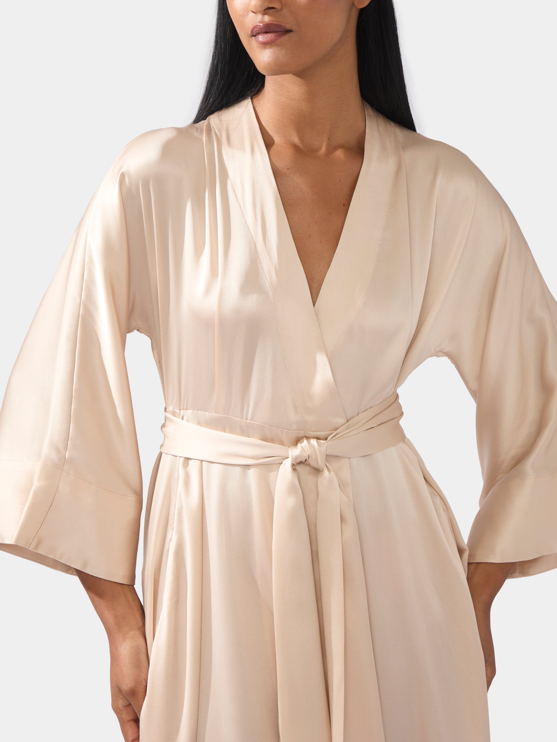 Women's Almudena Silk Long Dress