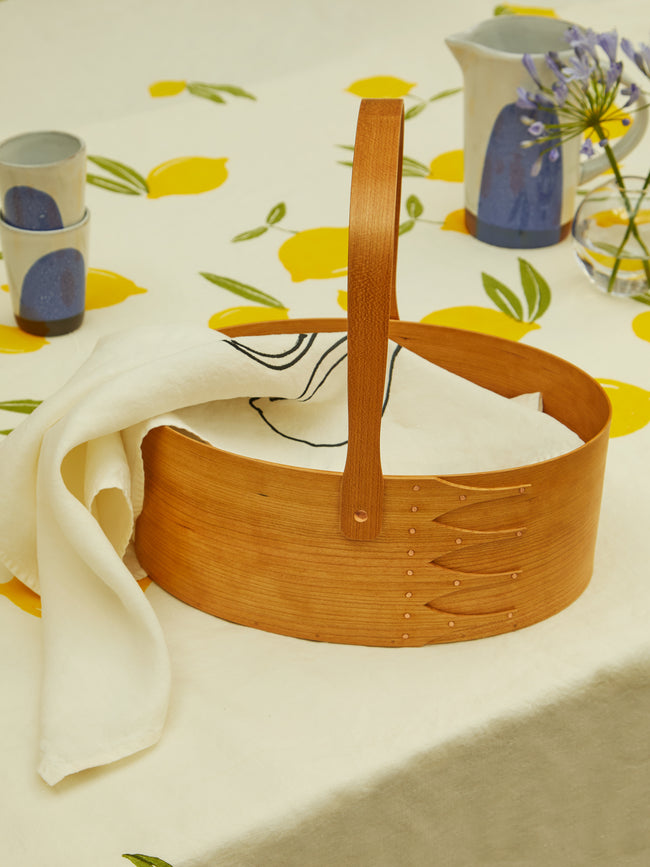 Ifuji - Hand-Carved Maple Wood Cutlery Carrier -  - ABASK