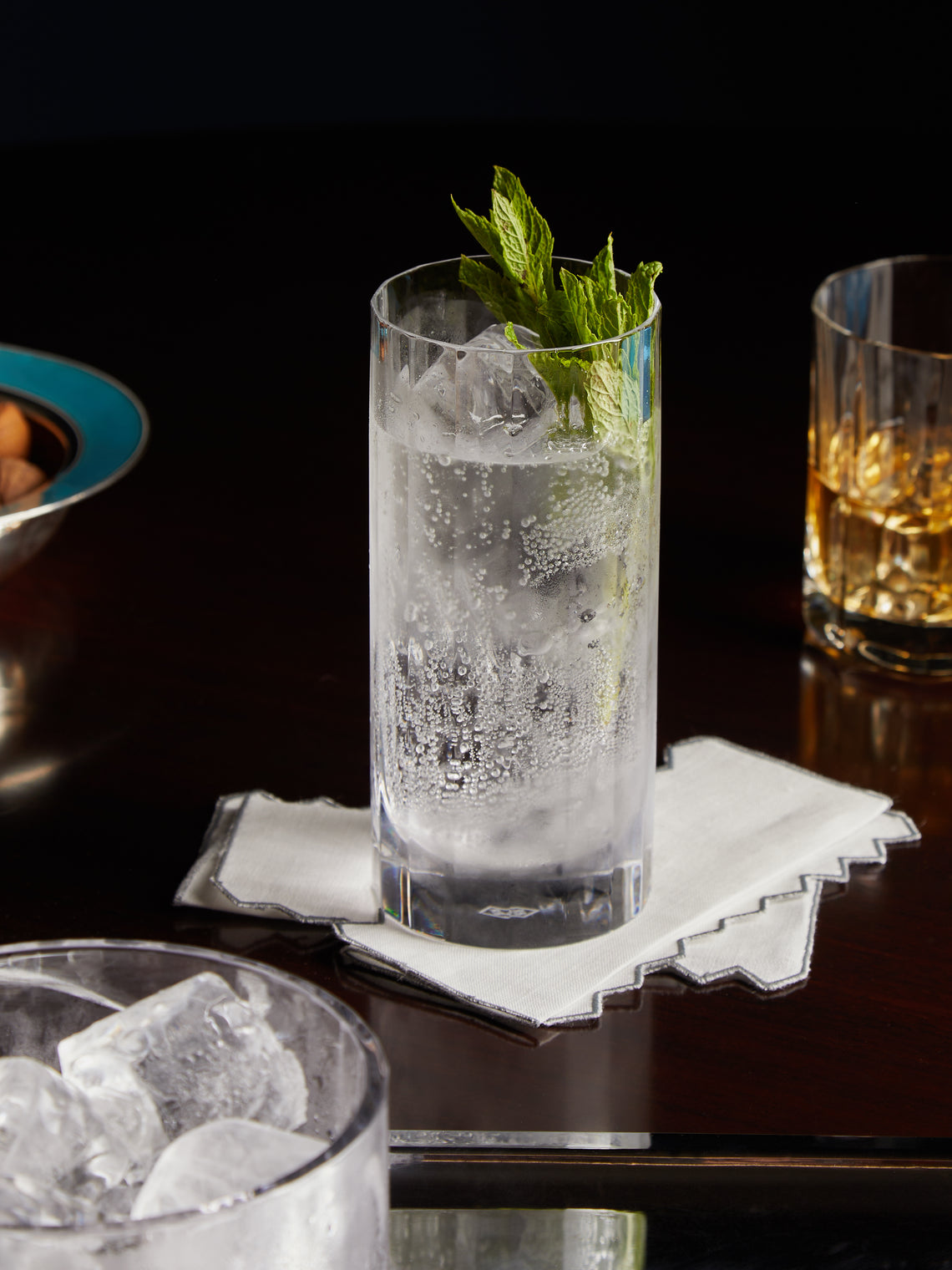 Richard Brendon - Hand-Blown Crystal Highball -  - ABASK