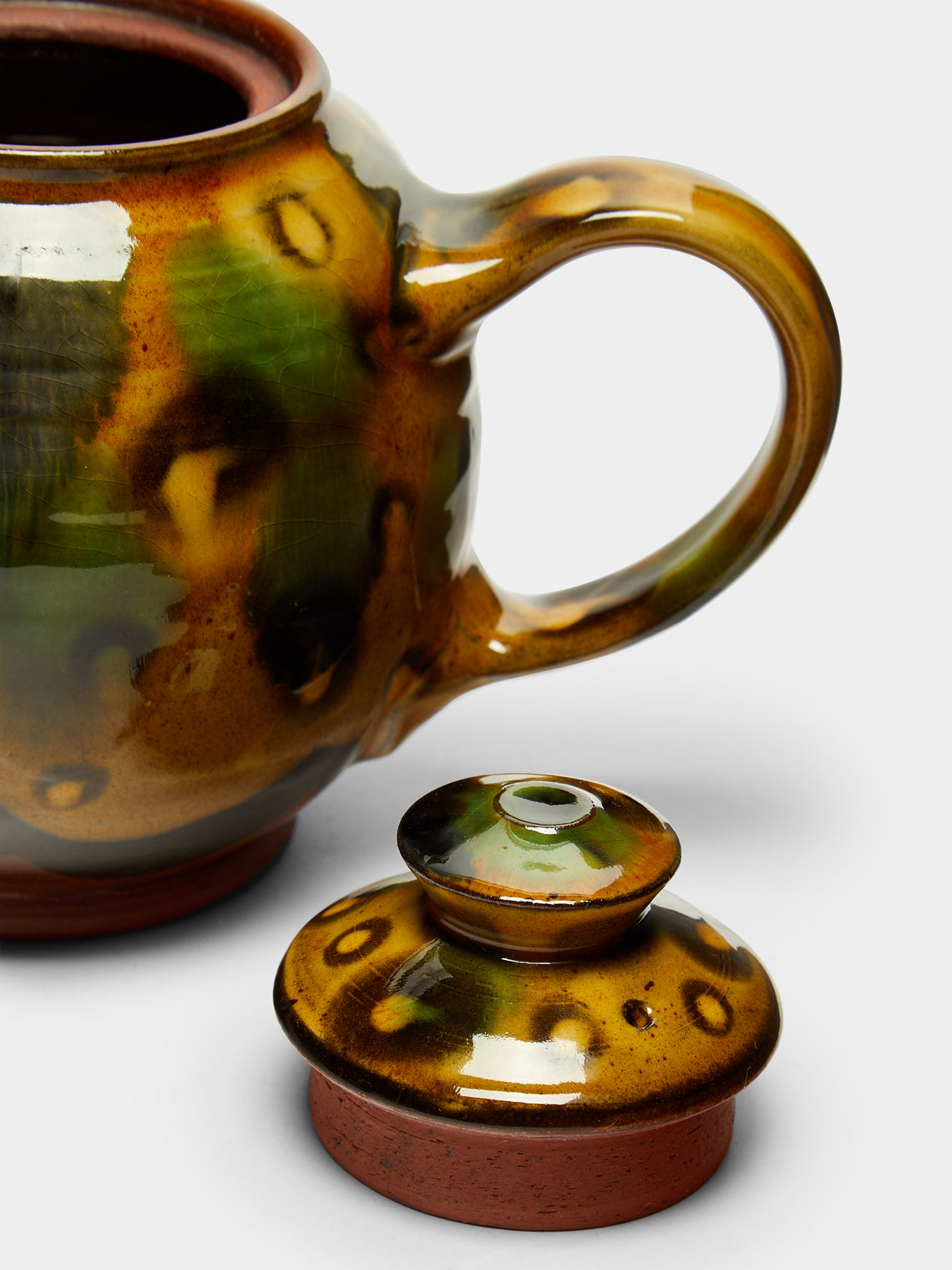Mike Parry - Slipware Large Teapot -  - ABASK
