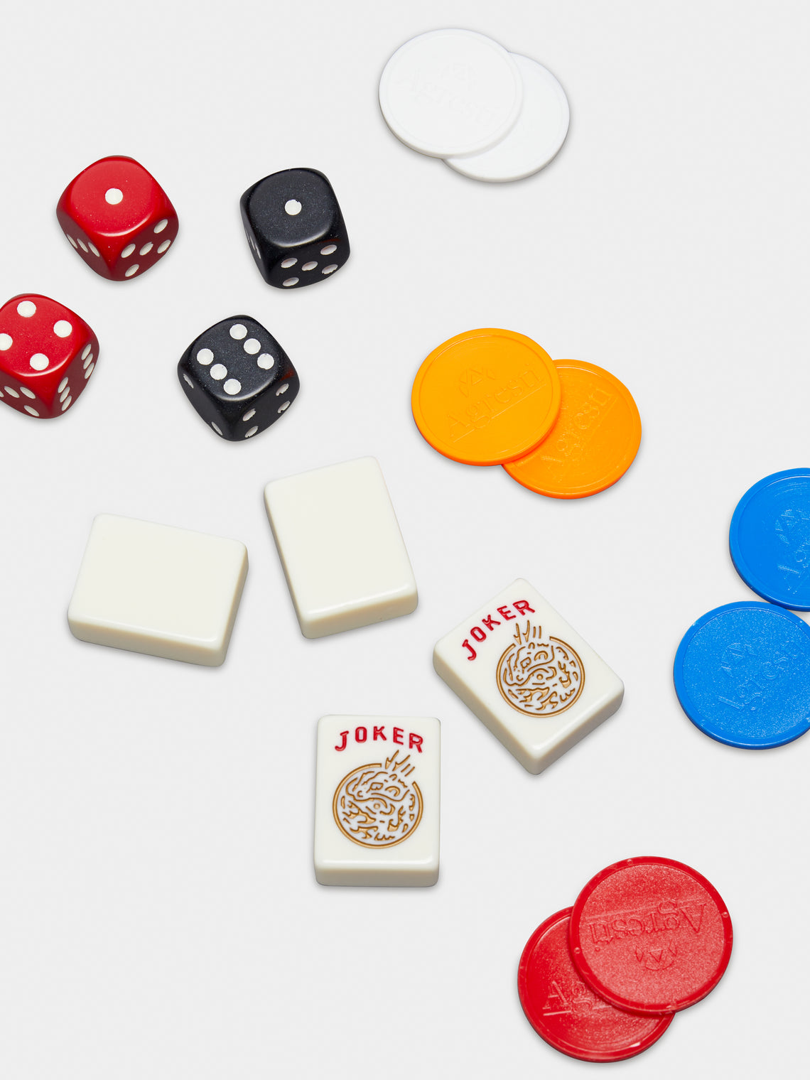 Agresti - Ebony Mahjong Set -  - ABASK