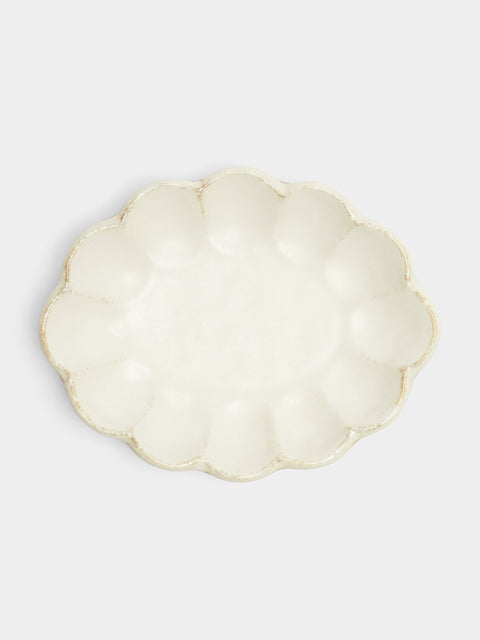 Kaneko Kohyo - Rinka Ceramic Oval Serving Plates (Set of 4) -  - ABASK - 