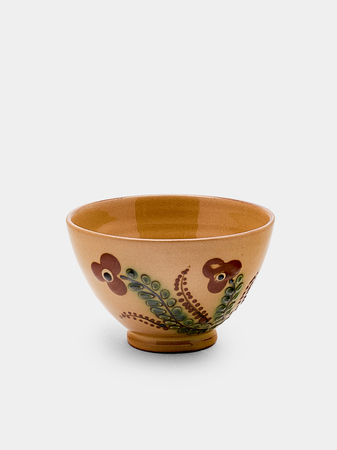 Poterie d’Évires - Flowers Hand-Painted Ceramic Petit Bowls (Set of 6) - Cream - ABASK