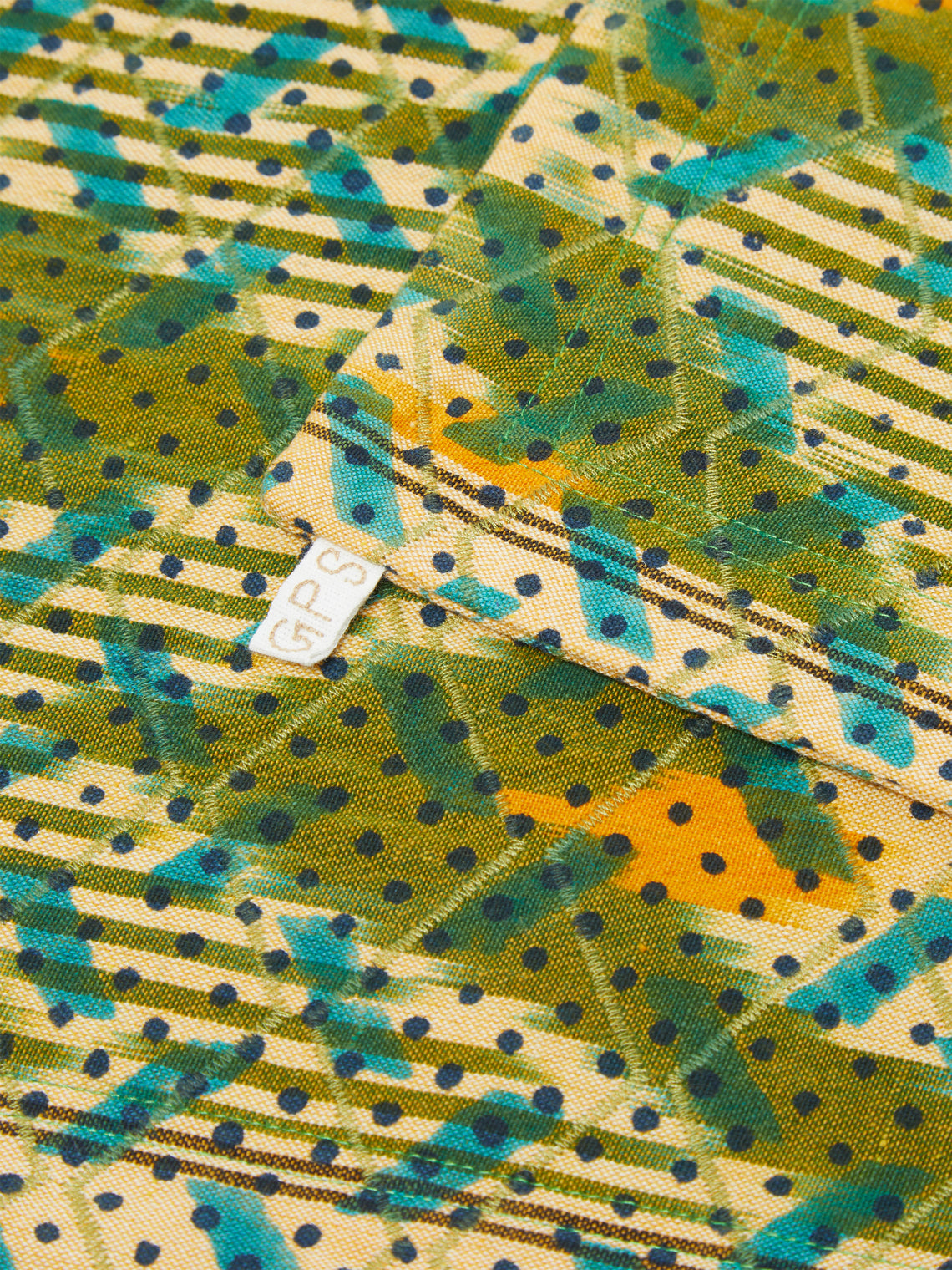 Gregory Parkinson - Block-Printed Cotton Reversible Placemats (Set of 4) -  - ABASK