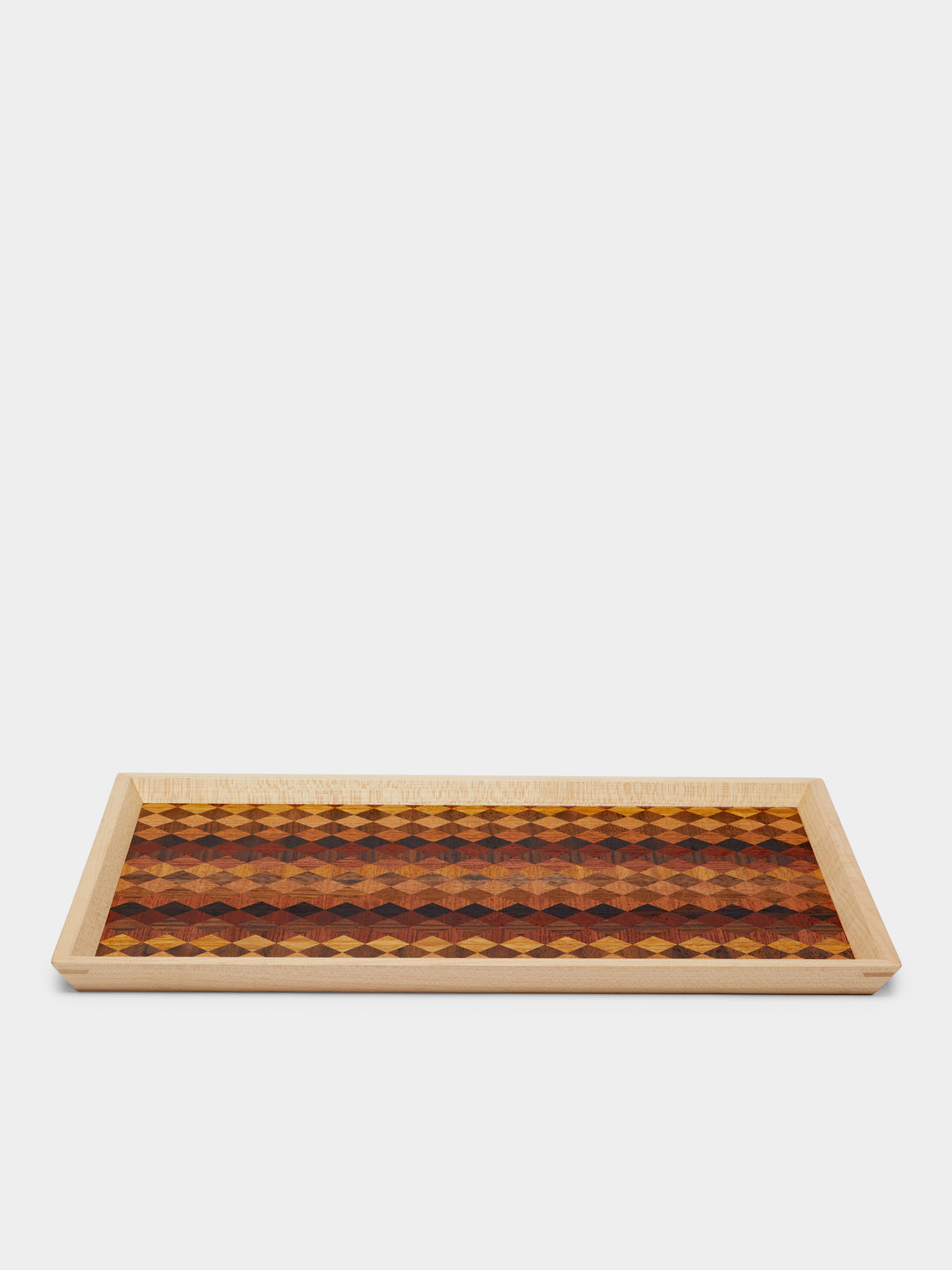 Mori Kougei - Poke Wood Rectangular Tray -  - ABASK