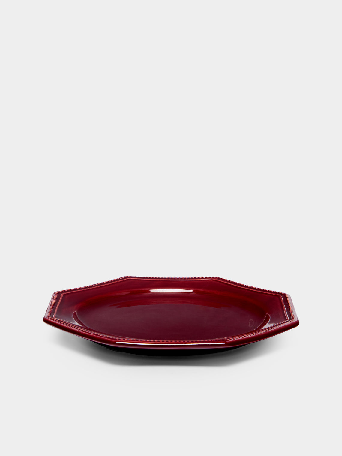 Maison Pichon Uzès - Louis XVI Hand-Glazed Ceramic Dinner Plates (Set of 4) -  - ABASK