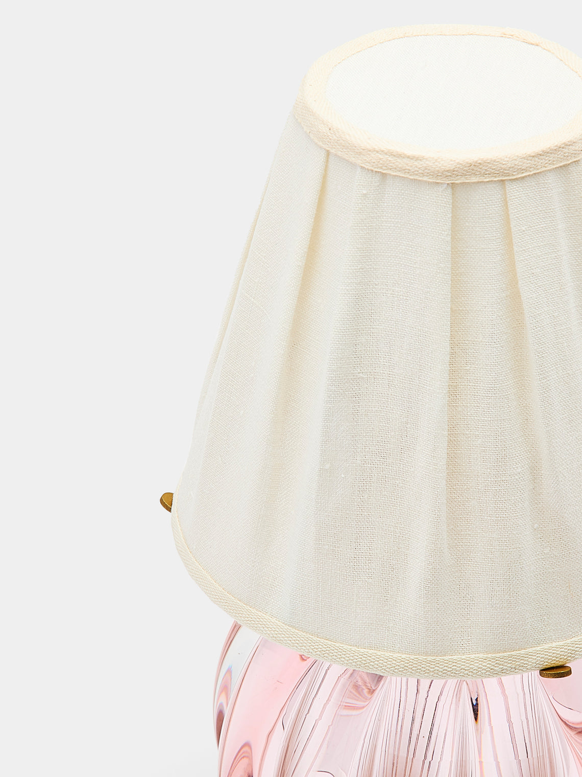 Yali Glass - Bolla Bar Hand-Blown Murano Glass Portable Lamp - Light Pink - ABASK