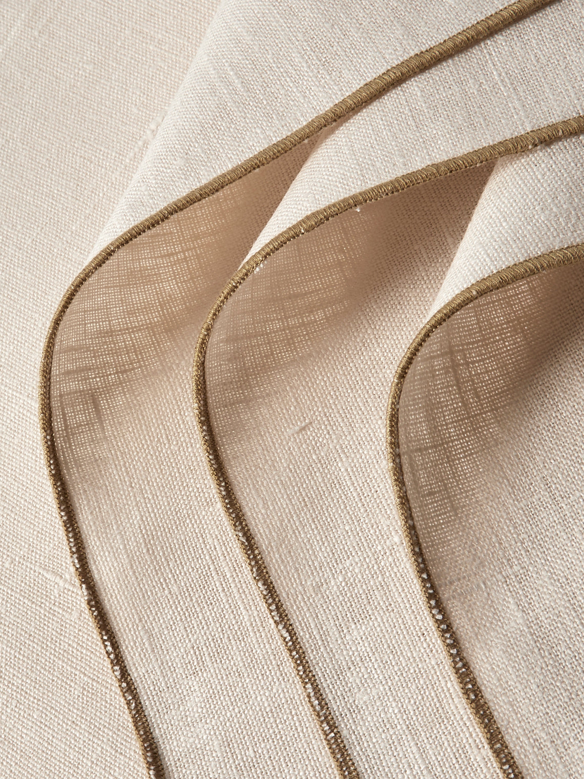 Borgo delle Tovaglie - Filo Linen Extra Large Napkins (Set of 4) - Ivory - ABASK